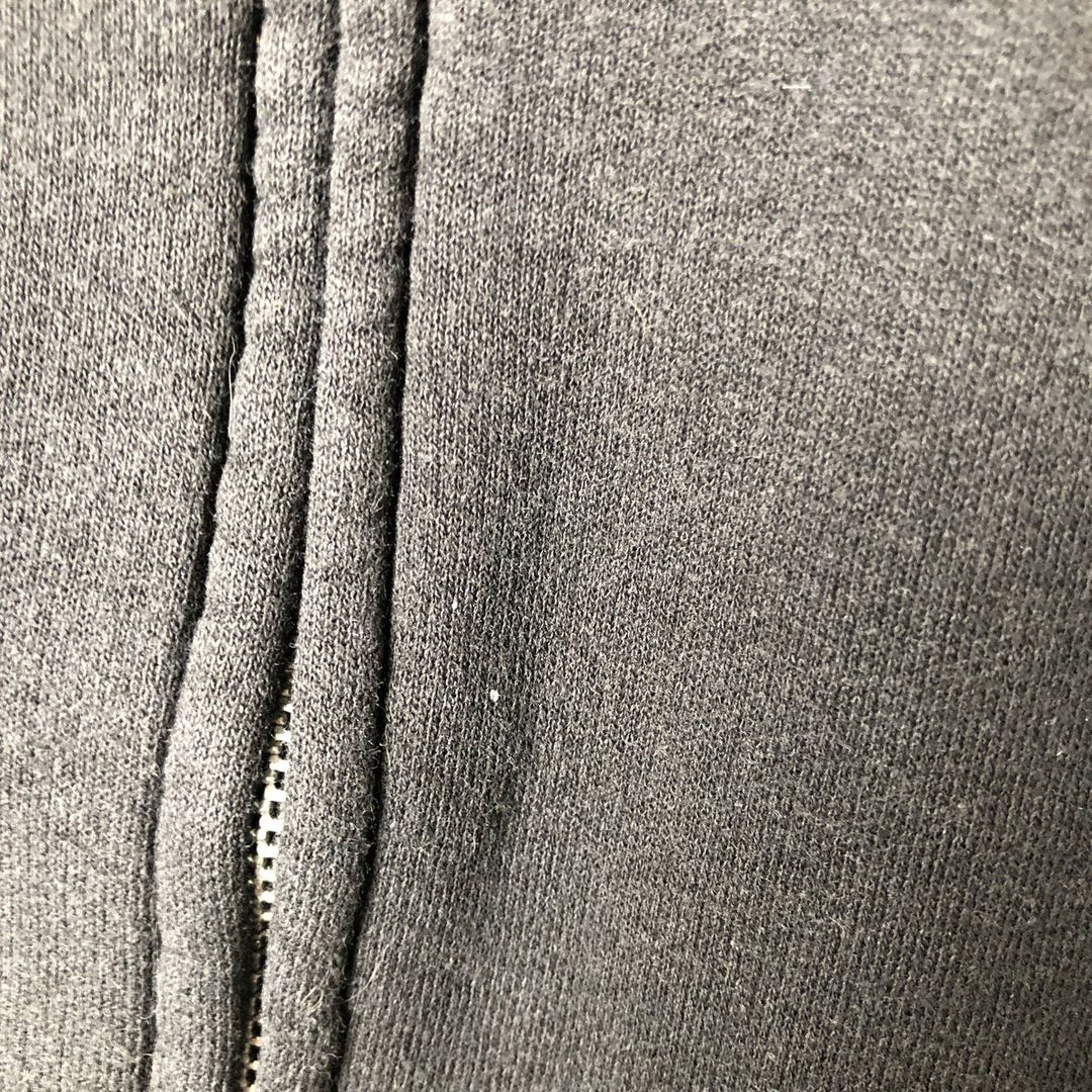 Harley-Davidson Fire Pattern Full-Zip Sweatshirt, Men's Size Small cotton black type Vintage Second Hand