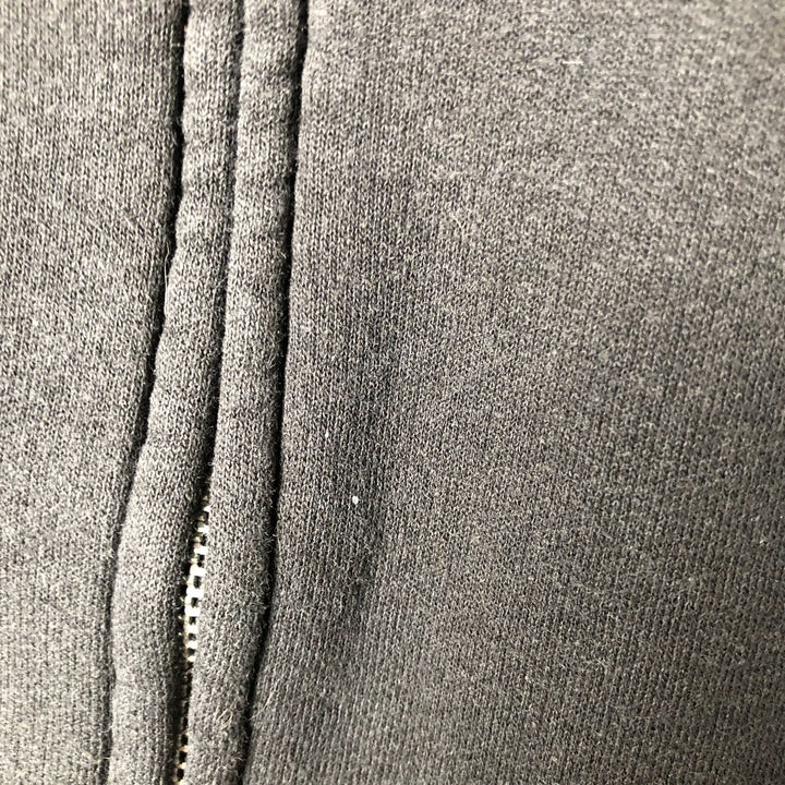 Harley-Davidson Fire Pattern Full-Zip Sweatshirt, Men's Size Small cotton black type Vintage Second Hand