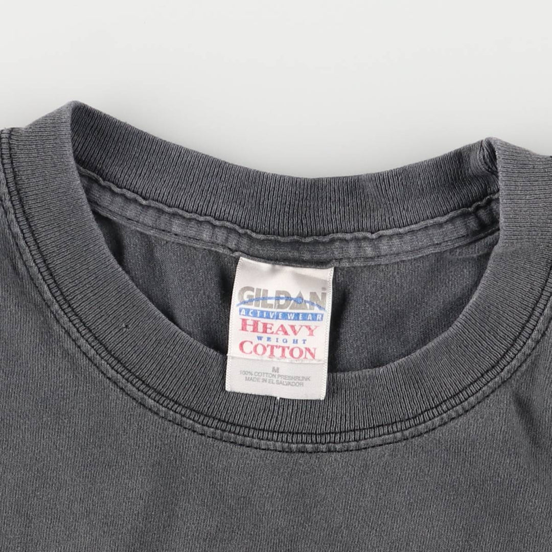 Gildan The Beatles Band T-Shirt, Men's Size Medium cotton Charcoal Vintage Second Hand