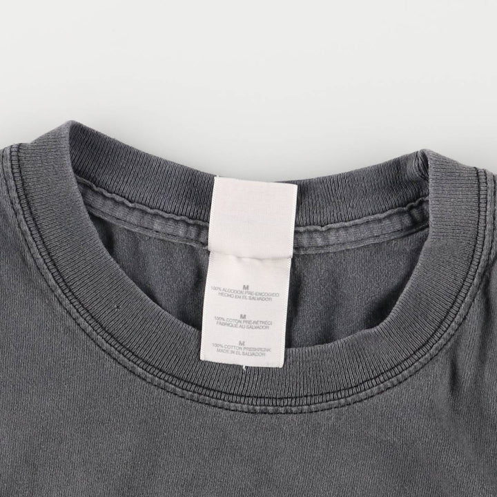 Gildan The Beatles Band T-Shirt, Men's Size Medium cotton Charcoal Vintage Second Hand