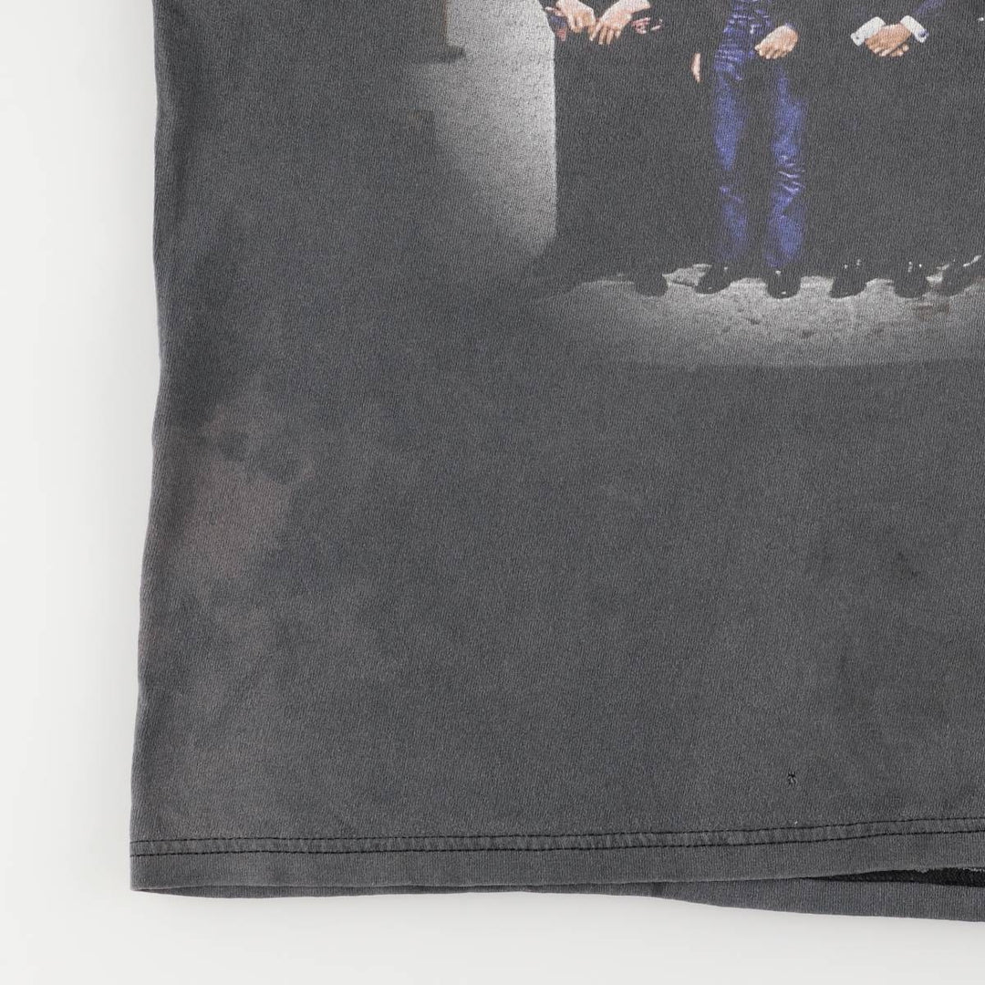 Gildan The Beatles Band T-Shirt, Men's Size Medium cotton Charcoal Vintage Second Hand