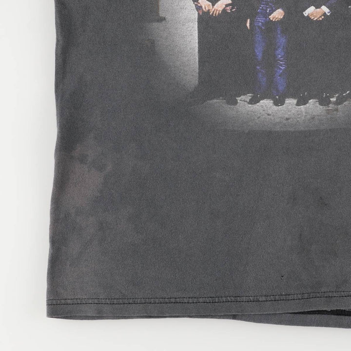 Gildan The Beatles Band T-Shirt, Men's Size Medium cotton Charcoal Vintage Second Hand