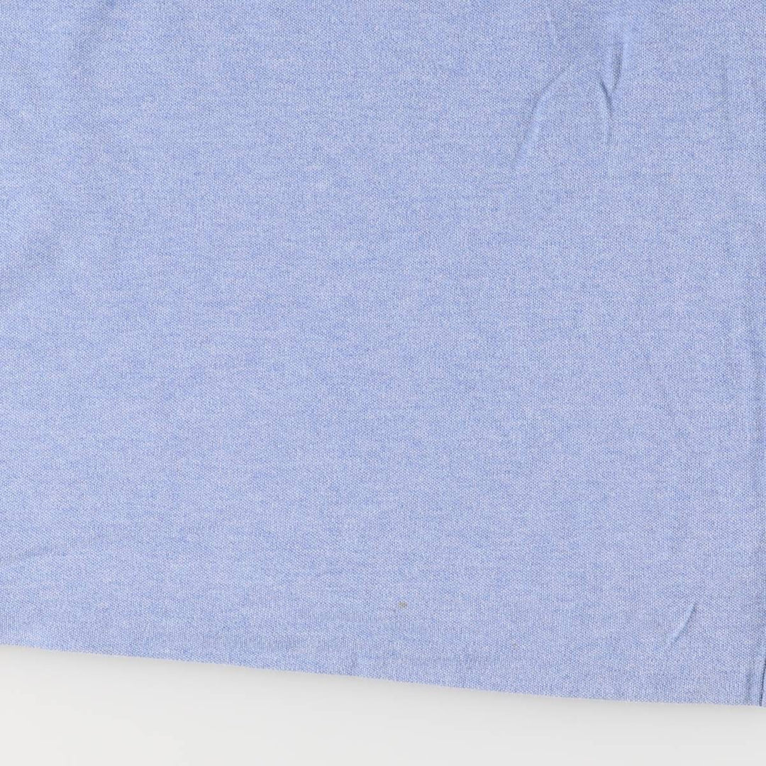 Ralph Lauren POLO RALPH LAUREN CLASSIC FIT short sleeve polo shirt for men size L cotton Blue type light blue Vintage Second Hand