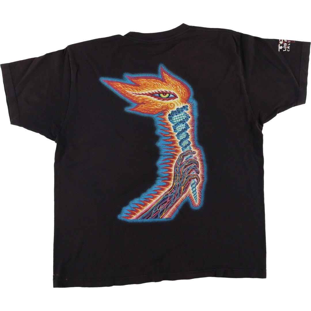 TOOL Men's XXL Short Sleeve Band T-Shirt cotton black type Vintage Second Hand