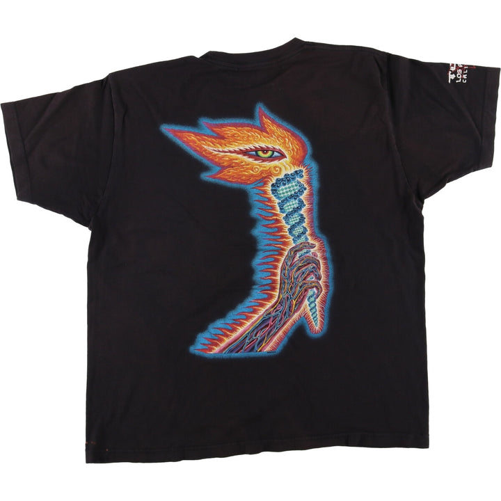 TOOL Men's XXL Short Sleeve Band T-Shirt cotton black type Vintage Second Hand