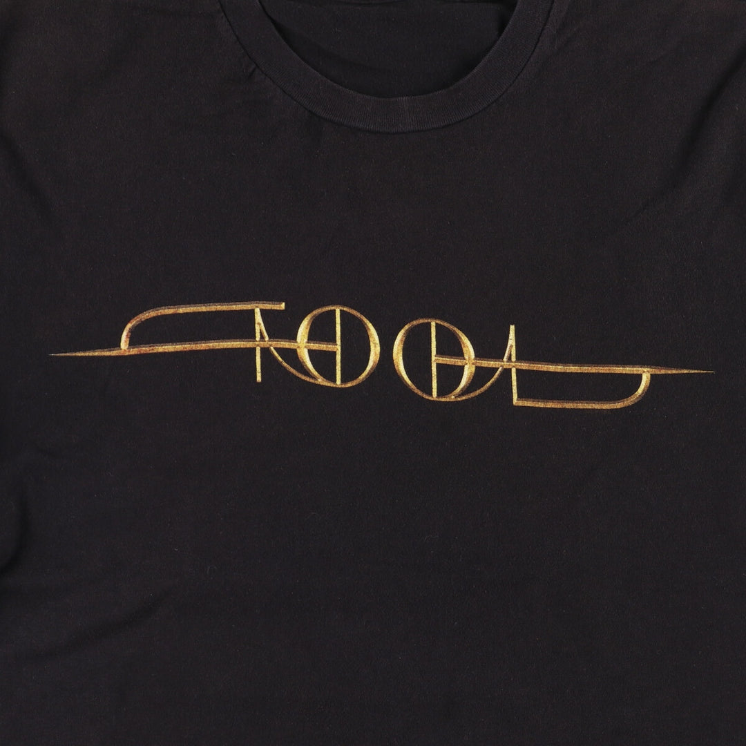 TOOL Men's XXL Short Sleeve Band T-Shirt cotton black type Vintage Second Hand