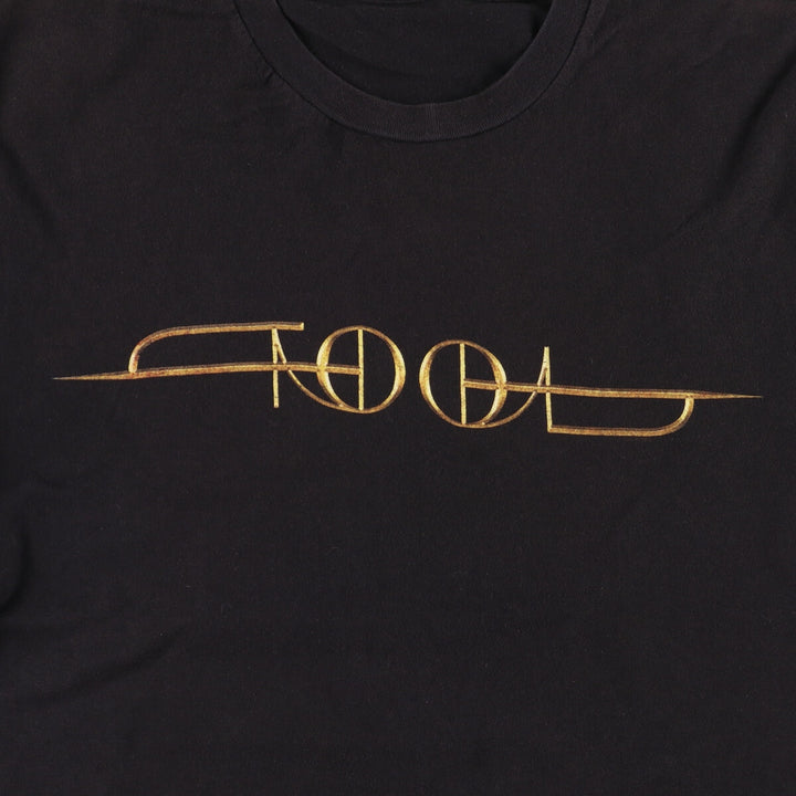 TOOL Men's XXL Short Sleeve Band T-Shirt cotton black type Vintage Second Hand