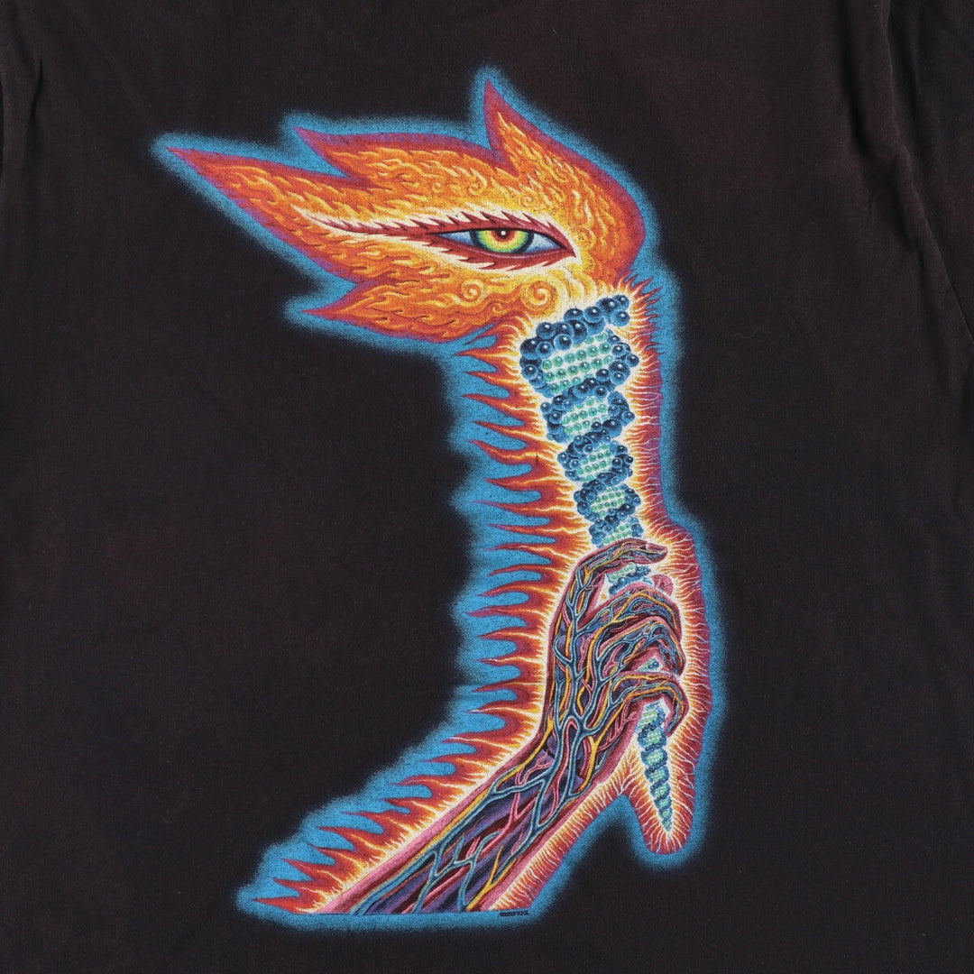 TOOL Men's XXL Short Sleeve Band T-Shirt cotton black type Vintage Second Hand
