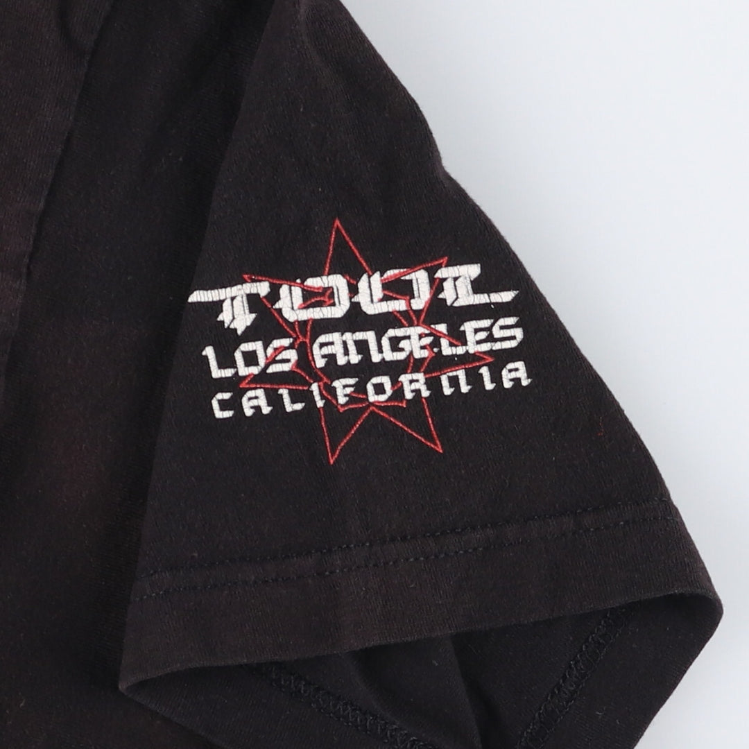 TOOL Men's XXL Short Sleeve Band T-Shirt cotton black type Vintage Second Hand