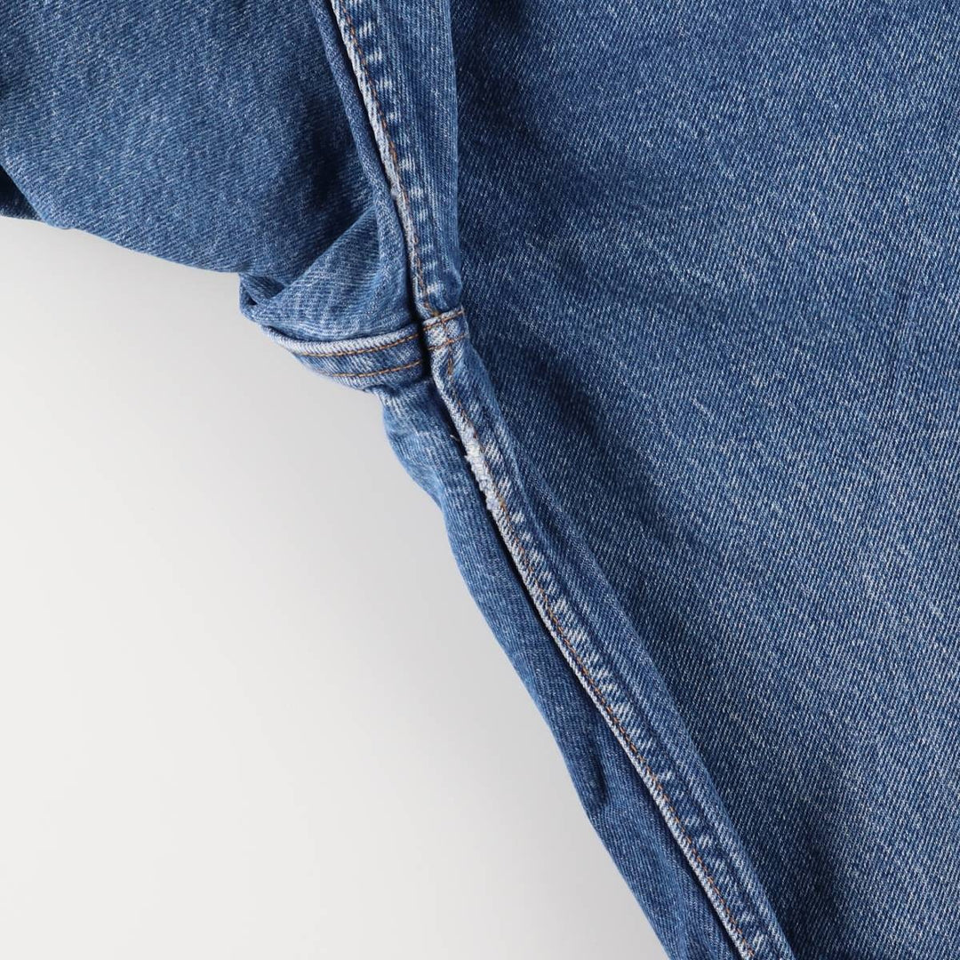 90'S Levi's 505-0216 Tapered Denim Pants, Made in USA, Men's, Size W30, Vintage cotton blue type Vintage Second Hand