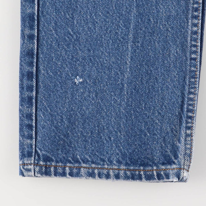 90'S Levi's 505-0216 Tapered Denim Pants, Made in USA, Men's, Size W30, Vintage cotton blue type Vintage Second Hand