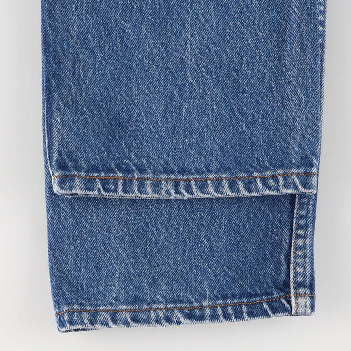 90'S Levi's 505-0216 Tapered Denim Pants, Made in USA, Men's, Size W30, Vintage cotton blue type Vintage Second Hand