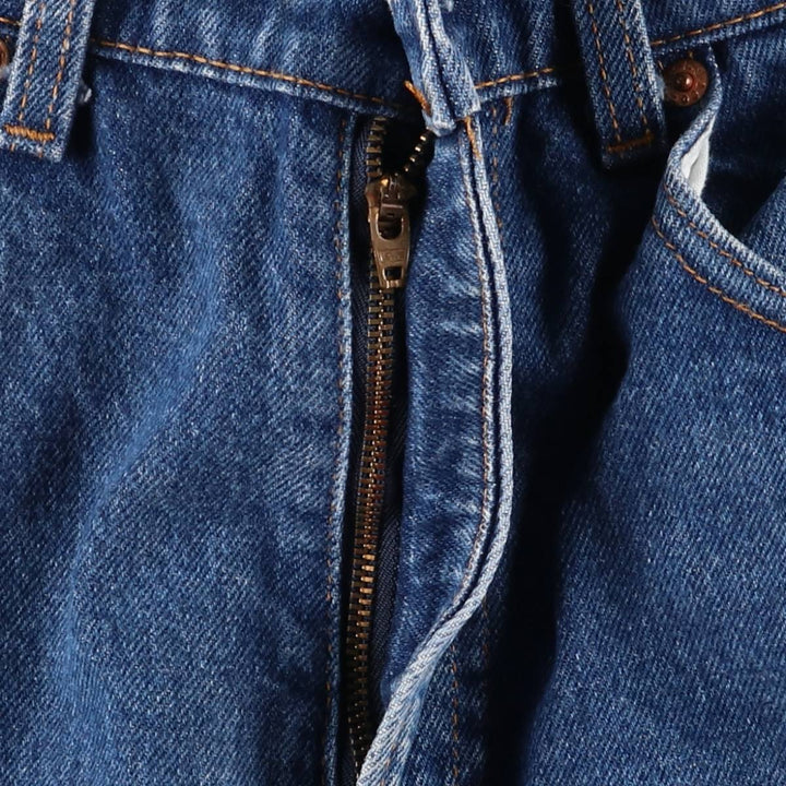 90'S Levi's 505-0217 Tapered Denim Pants Made in USA Men's W33 Vintage cotton blue type Vintage Second Hand