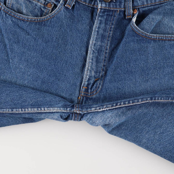 90'S Levi's 505-0217 Tapered Denim Pants Made in USA Men's W33 Vintage cotton blue type Vintage Second Hand