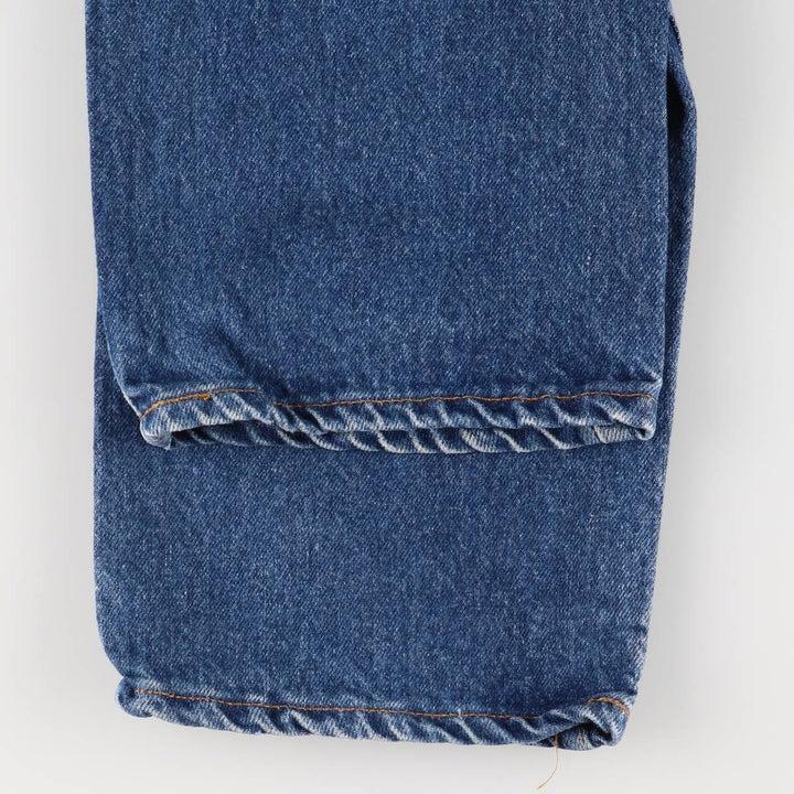90'S Levi's 505-0217 Tapered Denim Pants Made in USA Men's W33 Vintage cotton blue type Vintage Second Hand