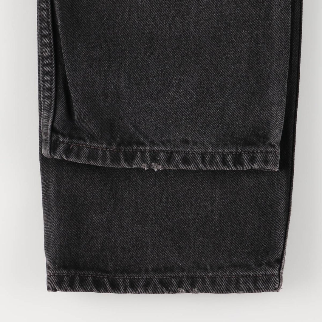 90'S Levi's 505-0260 Black Denim Tapered Denim Pants, Men's, Size W30, Vintage cotton black type Vintage Second Hand