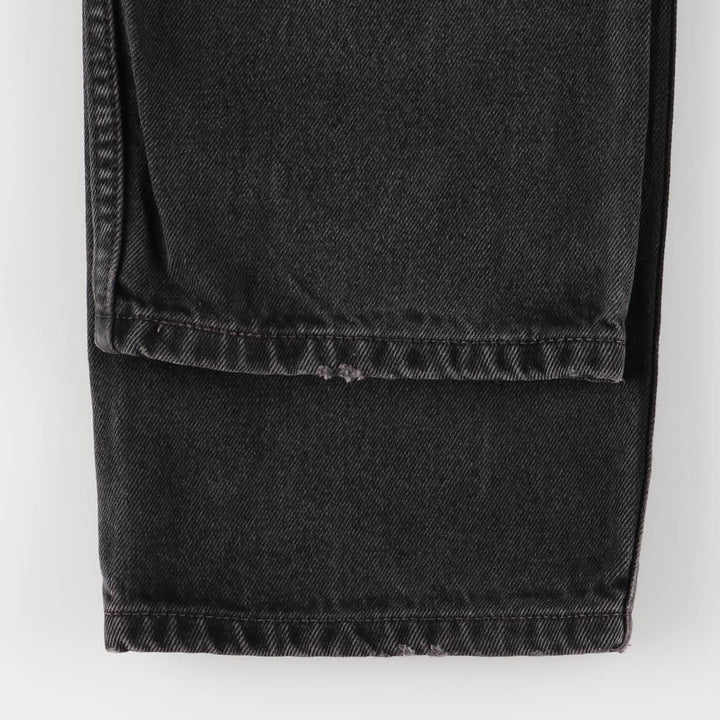 90'S Levi's 505-0260 Black Denim Tapered Denim Pants, Men's, Size W30, Vintage cotton black type Vintage Second Hand