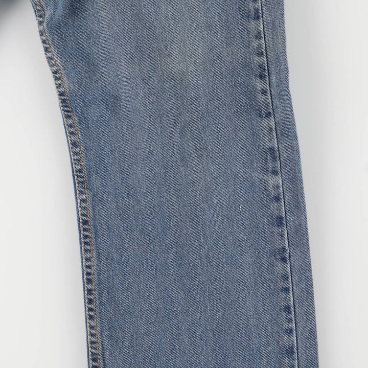 Levi's 505 STRAIGHT FIT tapered denim pants for men, equivalent to w33 cotton blue type Vintage Second Hand