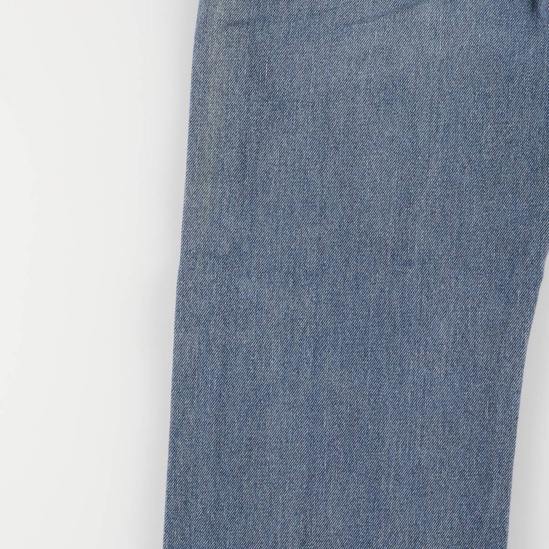 Levi's 505 STRAIGHT FIT tapered denim pants for men, equivalent to w33 cotton blue type Vintage Second Hand