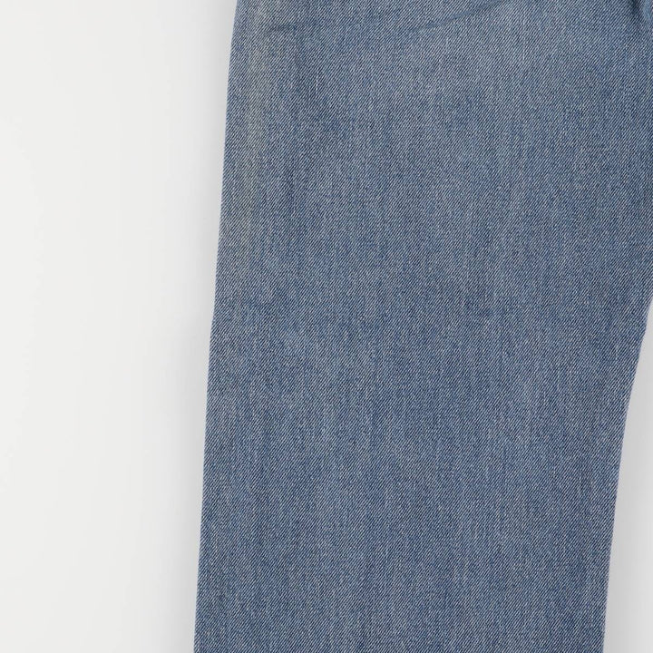 Levi's 505 STRAIGHT FIT tapered denim pants for men, equivalent to w33 cotton blue type Vintage Second Hand