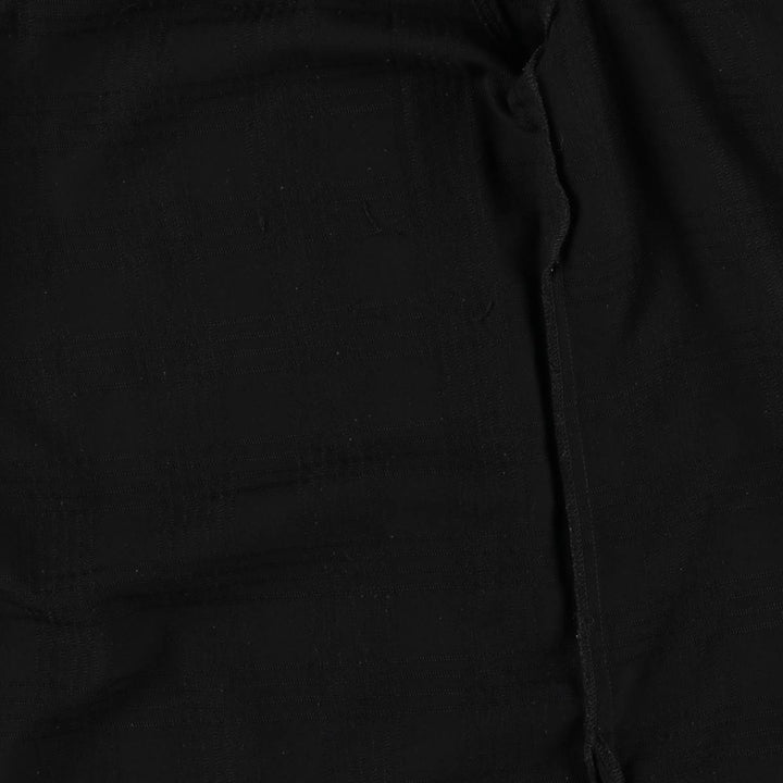 Vintage Ocean Pacific Check Pattern Short Sleeve Open Collar Polyester Box Shirt, Men's XL polyester black type Vintage Second Hand