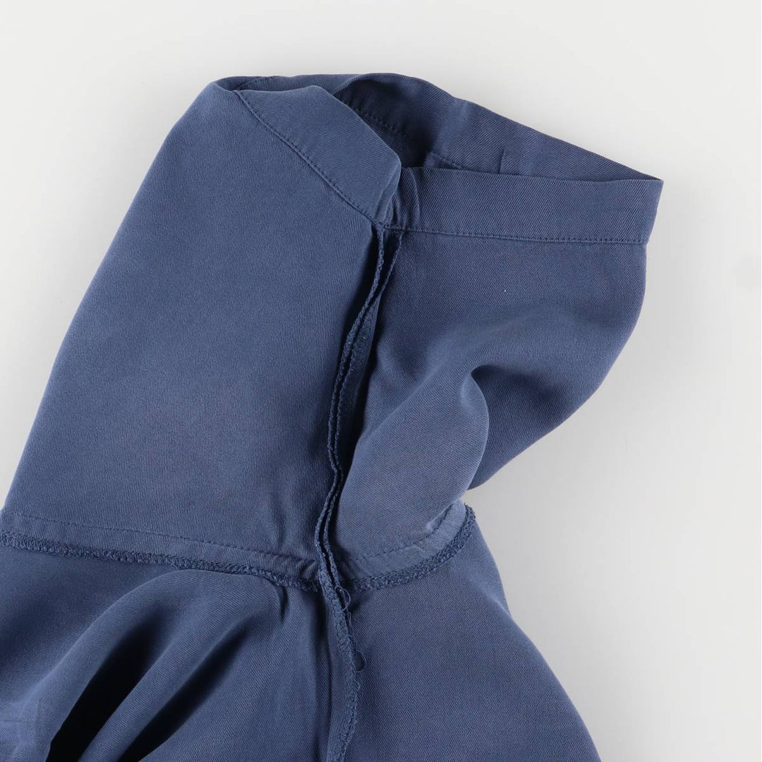Tommy Bahama short-sleeved open-collar silk box shirt, men's size M silk blue type Vintage Second Hand