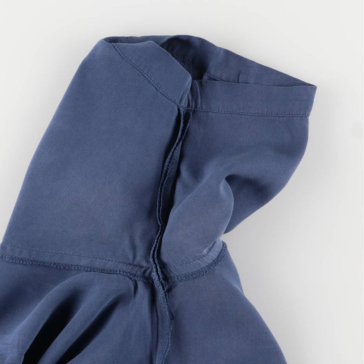 Tommy Bahama short-sleeved open-collar silk box shirt, men's size M silk blue type Vintage Second Hand