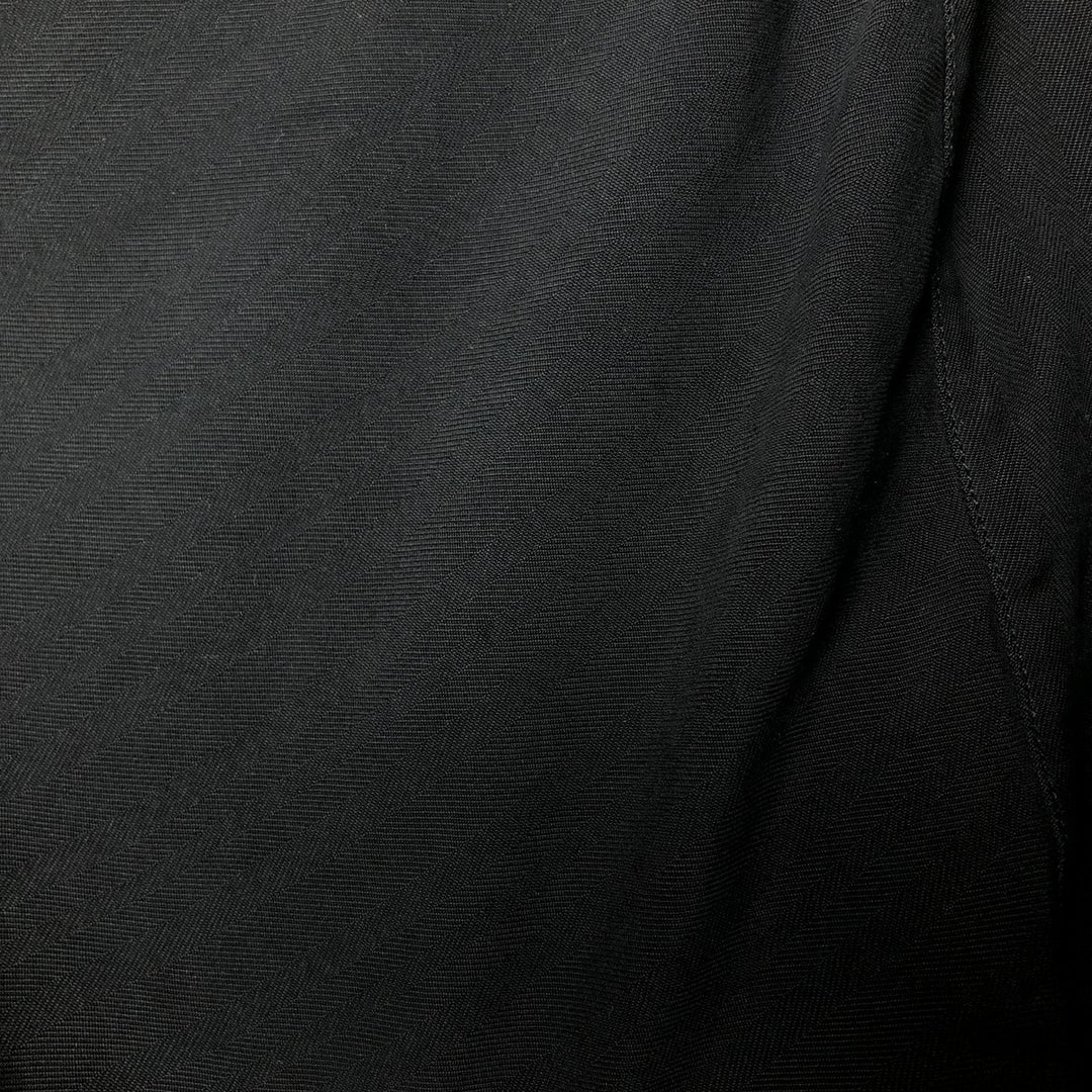 Tommy Bahama short-sleeved open-collar silk box shirt, men's XL silk black type Vintage Second Hand