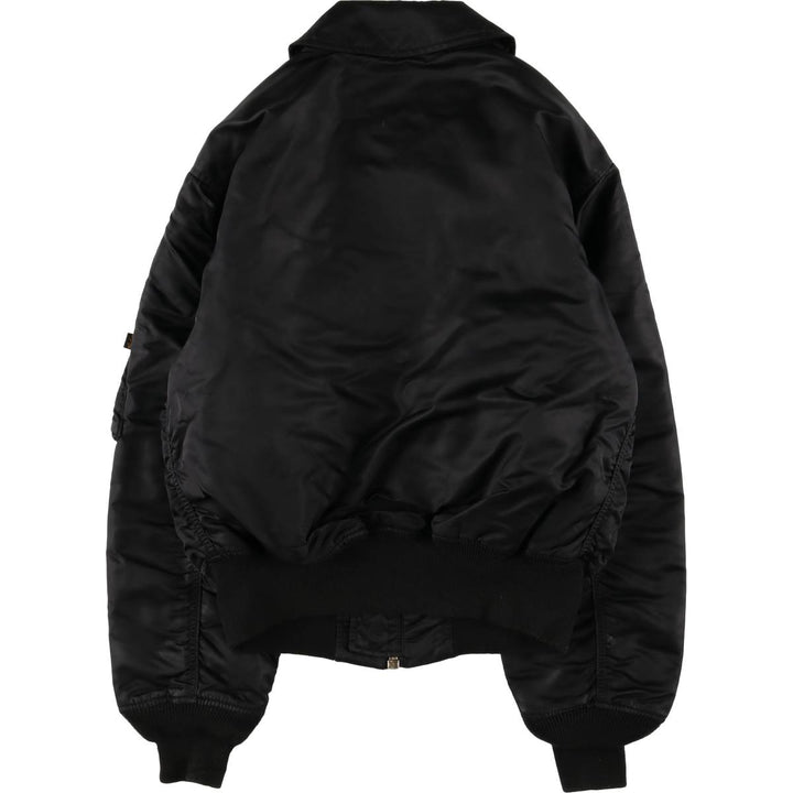 Civilian Alpha CWU-45 Nylon black type Vintage Second Hand