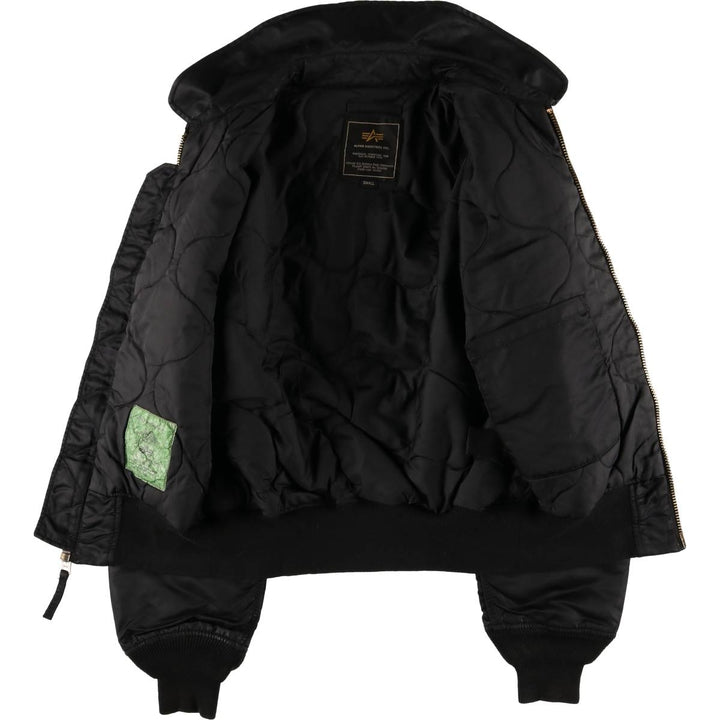 Civilian Alpha CWU-45 Nylon black type Vintage Second Hand