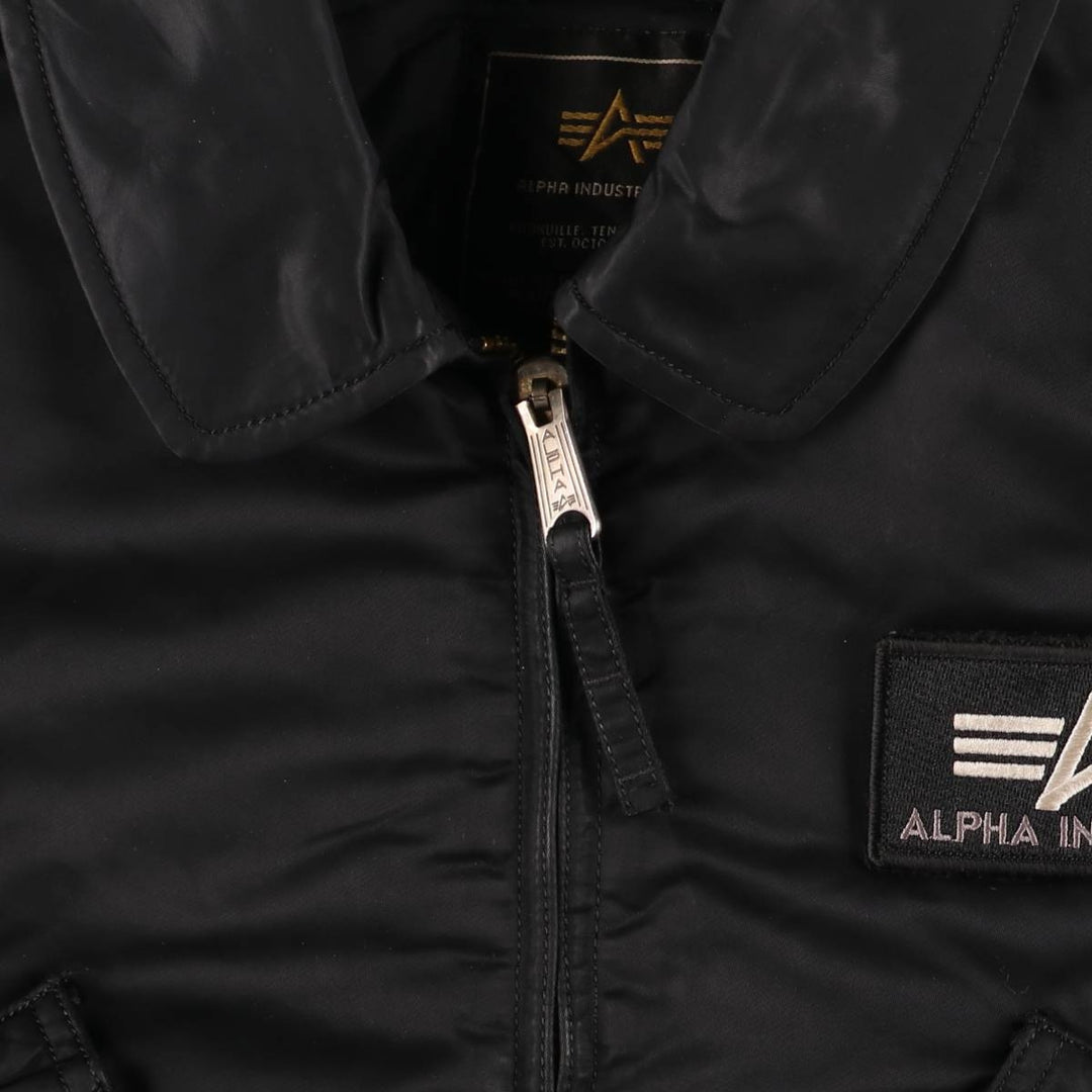 Civilian Alpha CWU-45 Nylon black type Vintage Second Hand