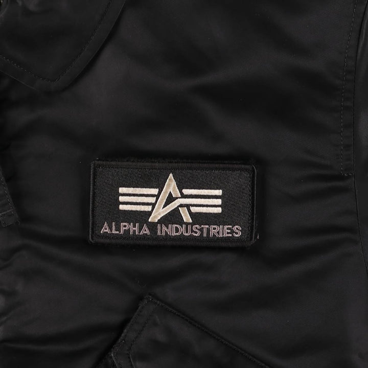 Civilian Alpha CWU-45 Nylon black type Vintage Second Hand