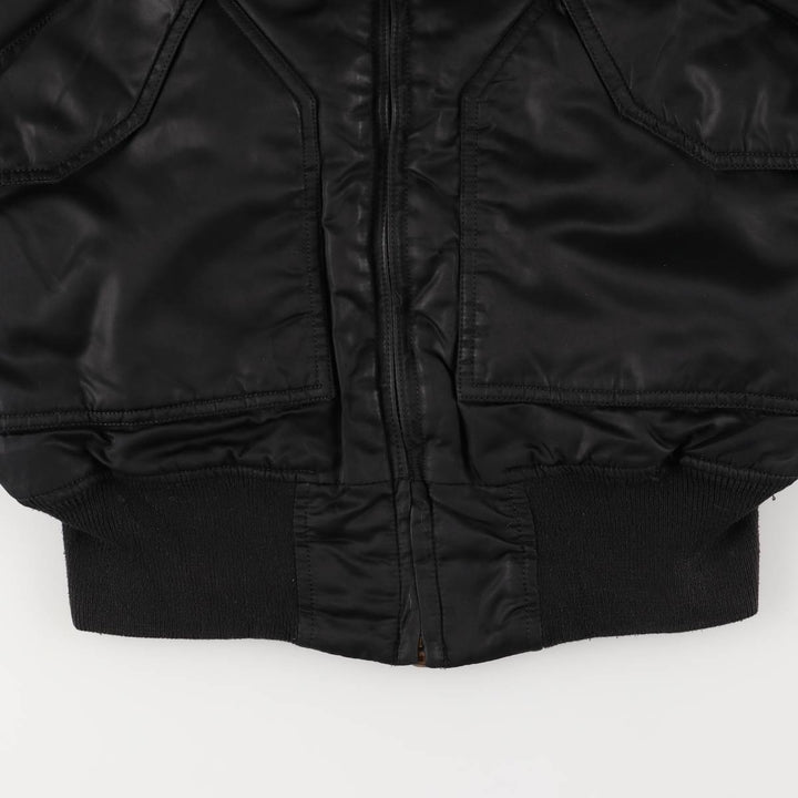 Civilian Alpha CWU-45 Nylon black type Vintage Second Hand