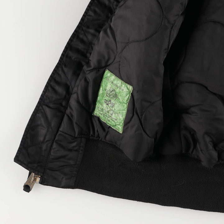 Civilian Alpha CWU-45 Nylon black type Vintage Second Hand