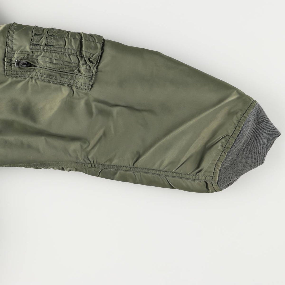 90'S Civilian Alpha CWU-45 Nylon Khaki type Vintage Second Hand