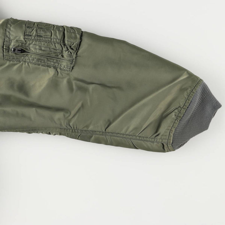 90'S Civilian Alpha CWU-45 Nylon Khaki type Vintage Second Hand