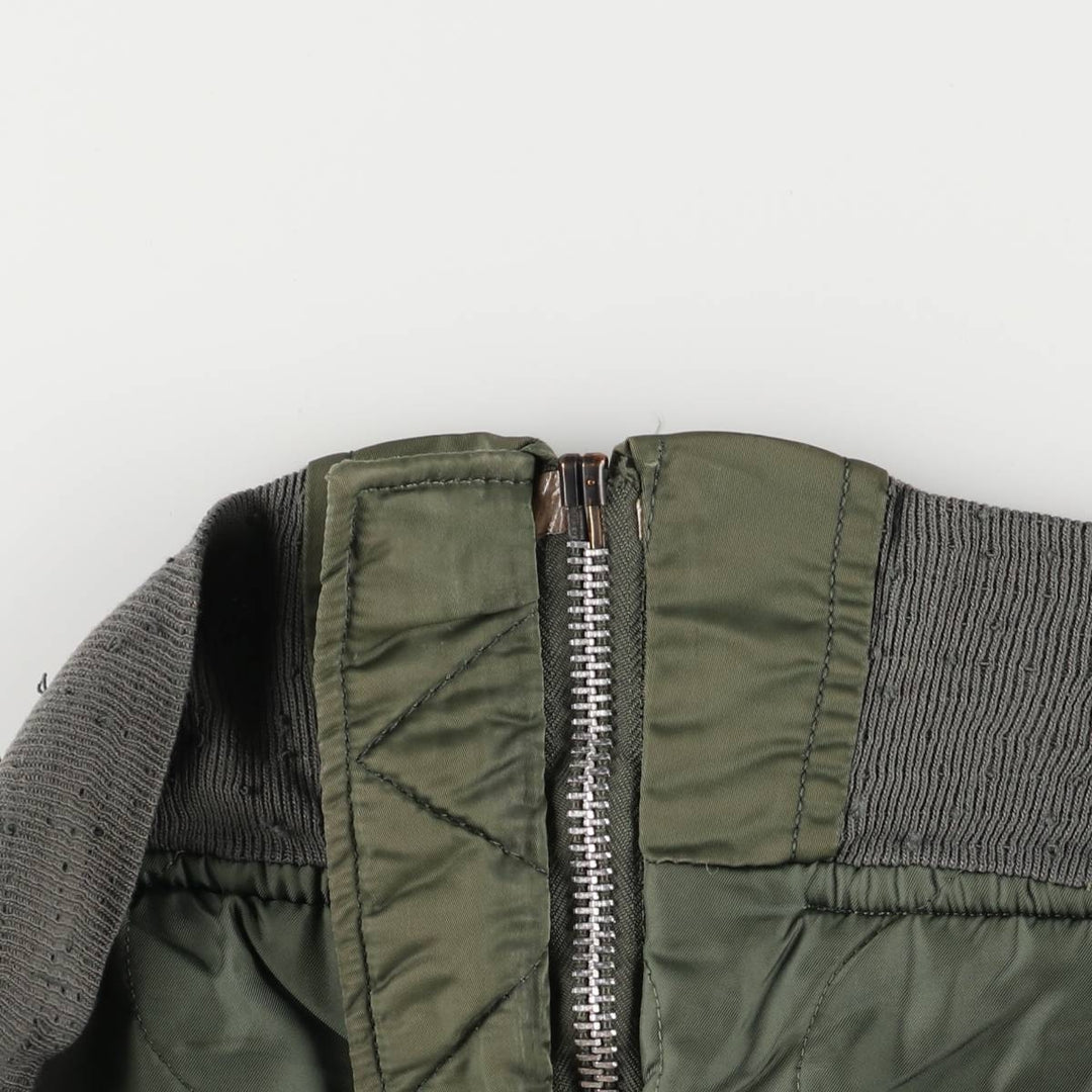 90'S Civilian Alpha CWU-45 Nylon Khaki type Vintage Second Hand