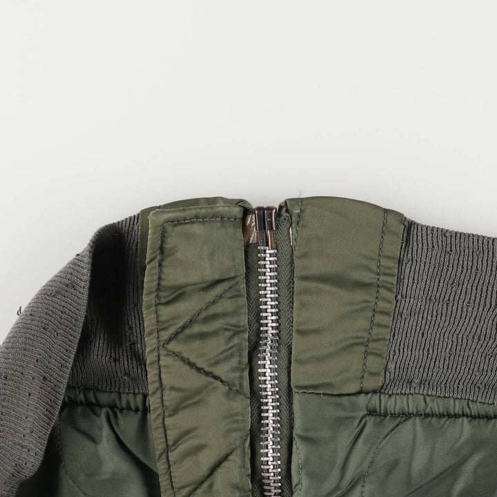 90'S Civilian Alpha CWU-45 Nylon Khaki type Vintage Second Hand