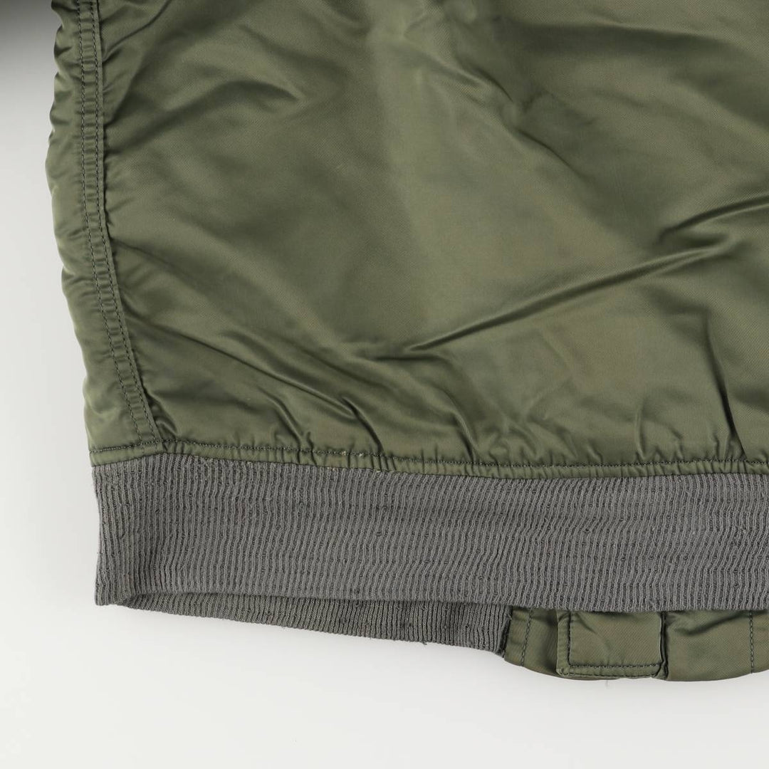 90'S Civilian Alpha CWU-45 Nylon Khaki type Vintage Second Hand