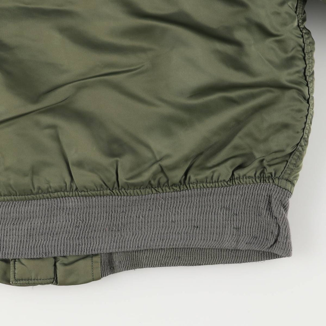 90'S Civilian Alpha CWU-45 Nylon Khaki type Vintage Second Hand