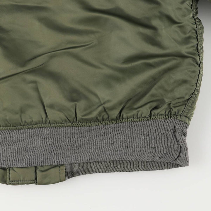 90'S Civilian Alpha CWU-45 Nylon Khaki type Vintage Second Hand