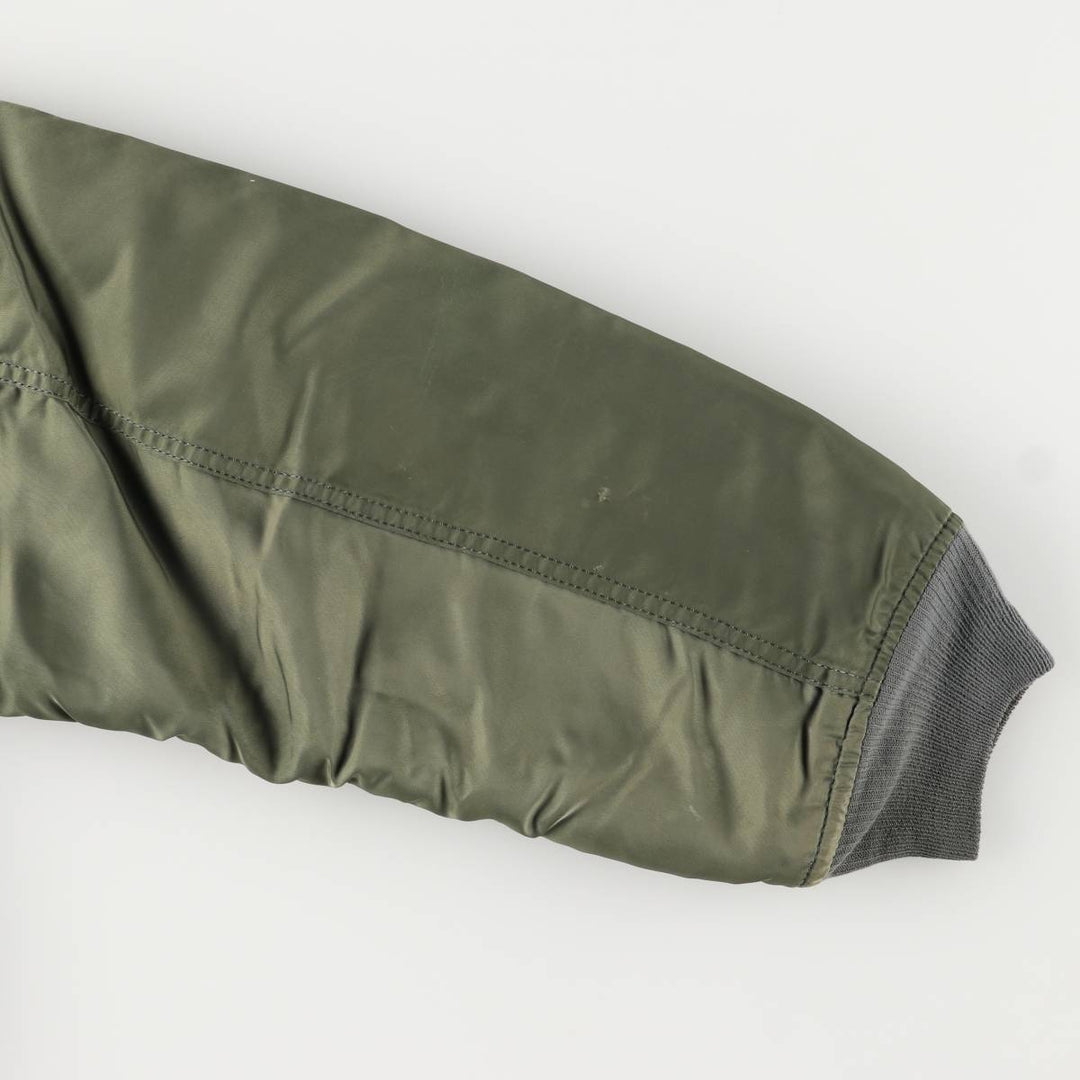 90'S Civilian Alpha CWU-45 Nylon Khaki type Vintage Second Hand