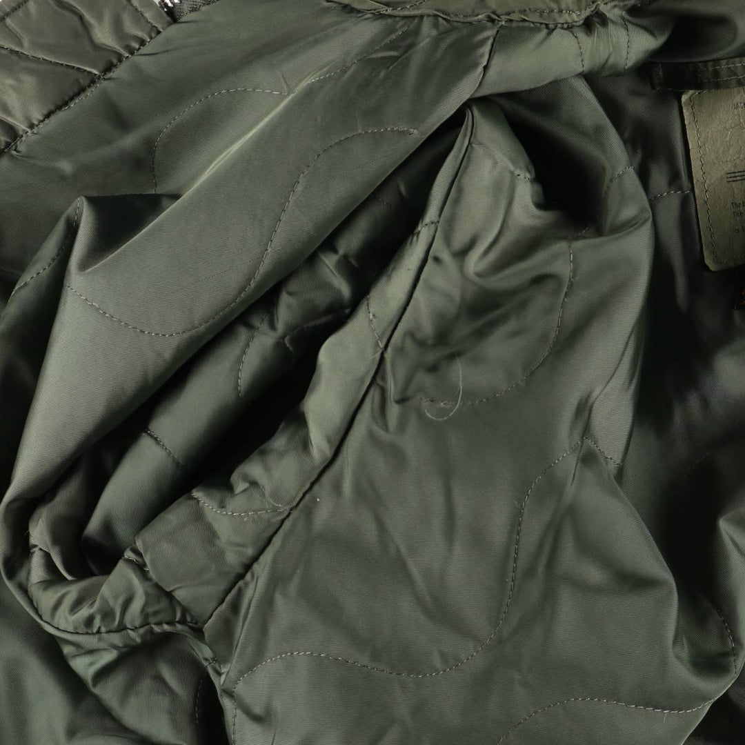 90'S Civilian Alpha CWU-45 Nylon Khaki type Vintage Second Hand