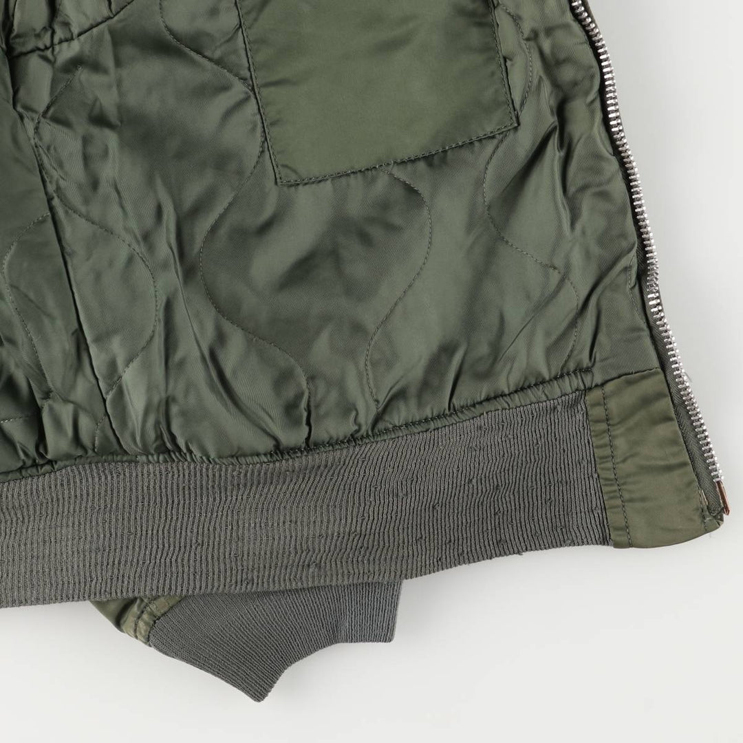 90'S Civilian Alpha CWU-45 Nylon Khaki type Vintage Second Hand