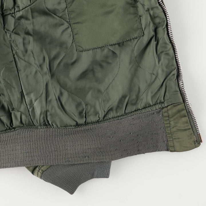 90'S Civilian Alpha CWU-45 Nylon Khaki type Vintage Second Hand