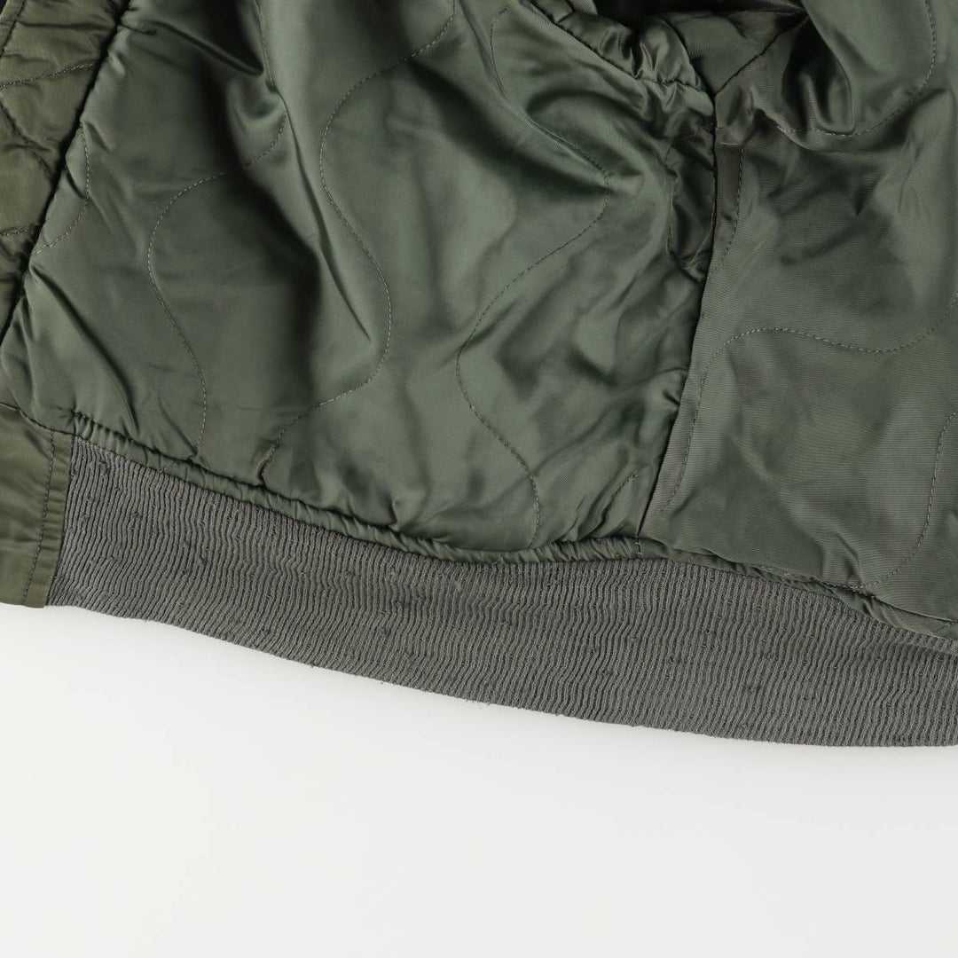 90'S Civilian Alpha CWU-45 Nylon Khaki type Vintage Second Hand