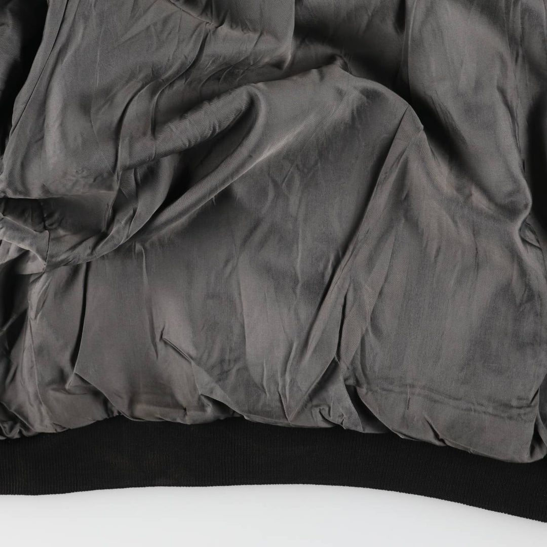 McNeaL Leather Blouson Men's XL genuine leather black type Vintage Second Hand