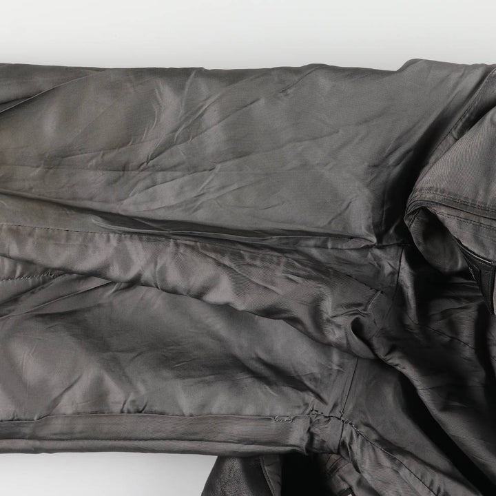 McNeaL Leather Blouson Men's XL genuine leather black type Vintage Second Hand