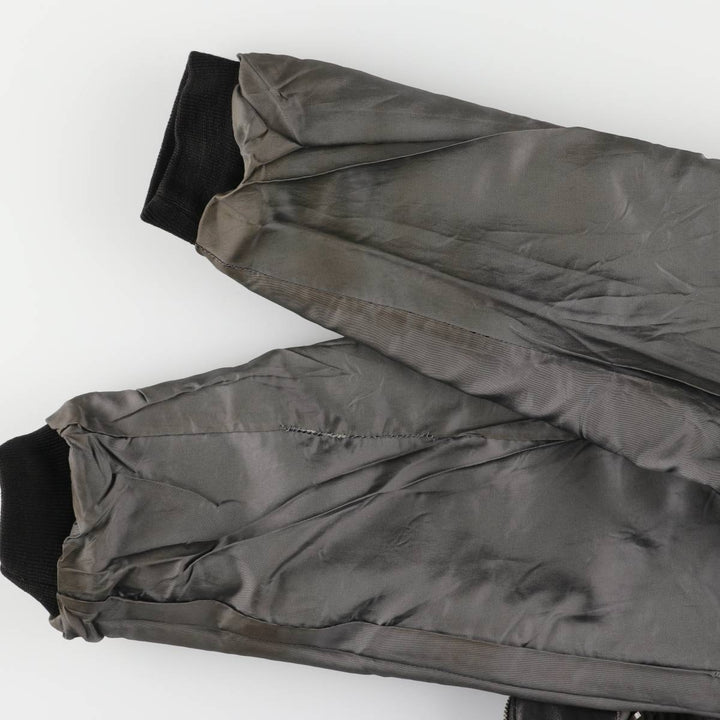 McNeaL Leather Blouson Men's XL genuine leather black type Vintage Second Hand