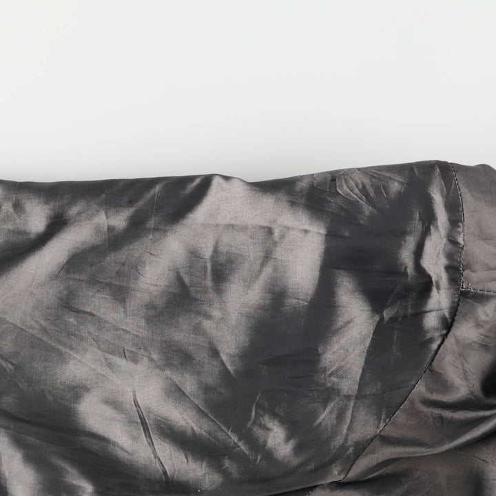 WARREN and PARKER Swing Top Leather Blouson, Men's Size L genuine leather black type Vintage Second Hand